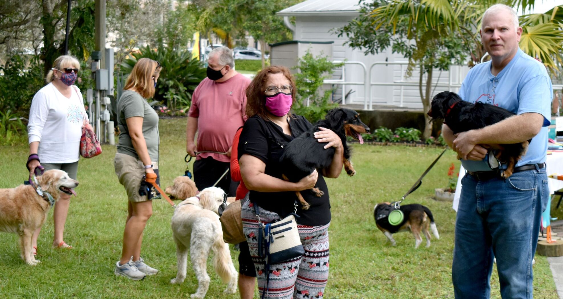Punta Gorda History Park hosts Santa Paws in the Park